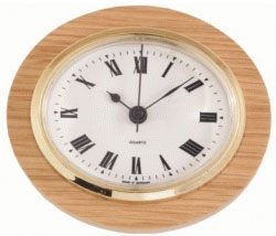 OVM Oval Mounted Clock