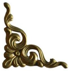 Pressed Brass Dial Spandrel (SPAN65)