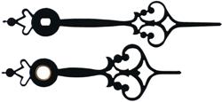 H25 Metal Clock Hands (Fancy)