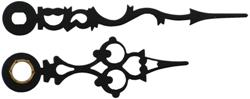 H28 Metal Clock Hands (Serpentine)