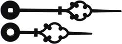 H 9 Metal Clock Hands (Gothic)