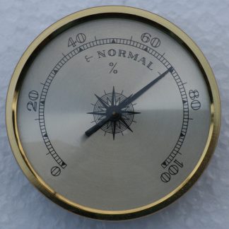 Brass dialed Hygrometer